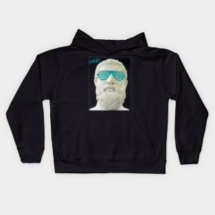 Parmenides swaggy version Kids Hoodie